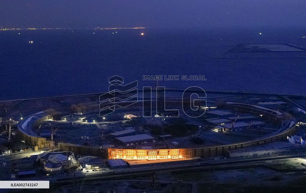 Gigantic ring of 2025 World Expo