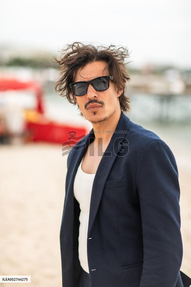 Cannes - Laurent Paris And Miran Huq Portrait