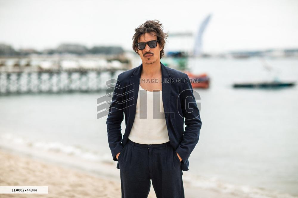 Cannes - Laurent Paris And Miran Huq Portrait