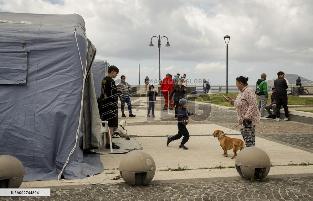 Aftermath of the Earthquake In Naples