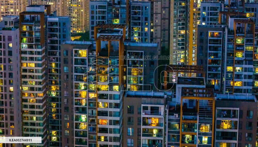 High-rise Buildings in Downtown Chongqing