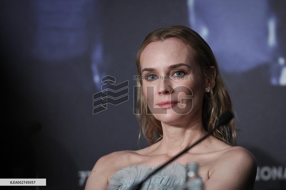 Cannes The Shrouds Press Conference DB