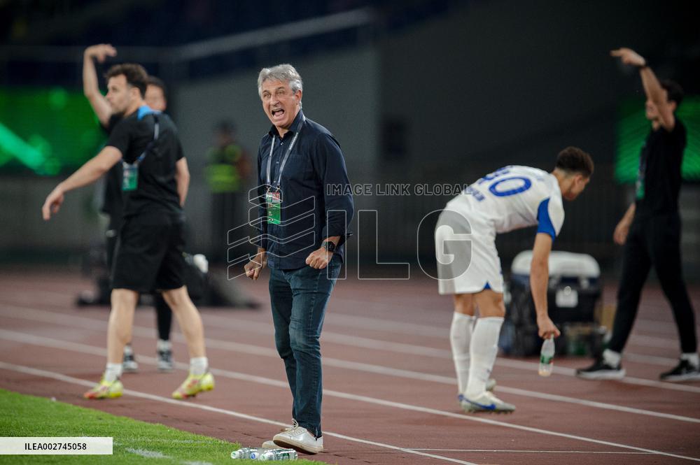 (SP)CHINA-HANGZHOU-FOOTBALL-CSL-ZHEJIANG VS WUHAN (CN)