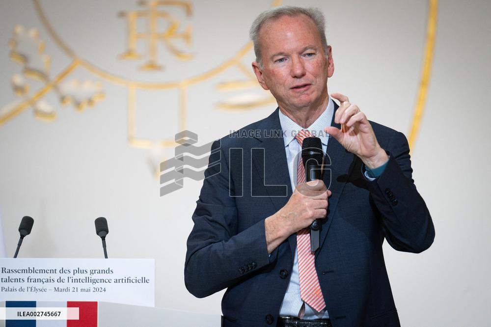 French Talents In AI, Artificial Intelligence At The Elysee - Paris