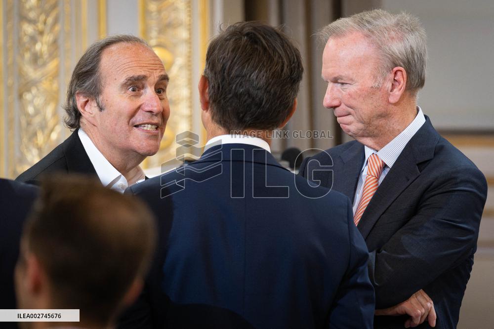 French Talents In AI, Artificial Intelligence At The Elysee - Paris