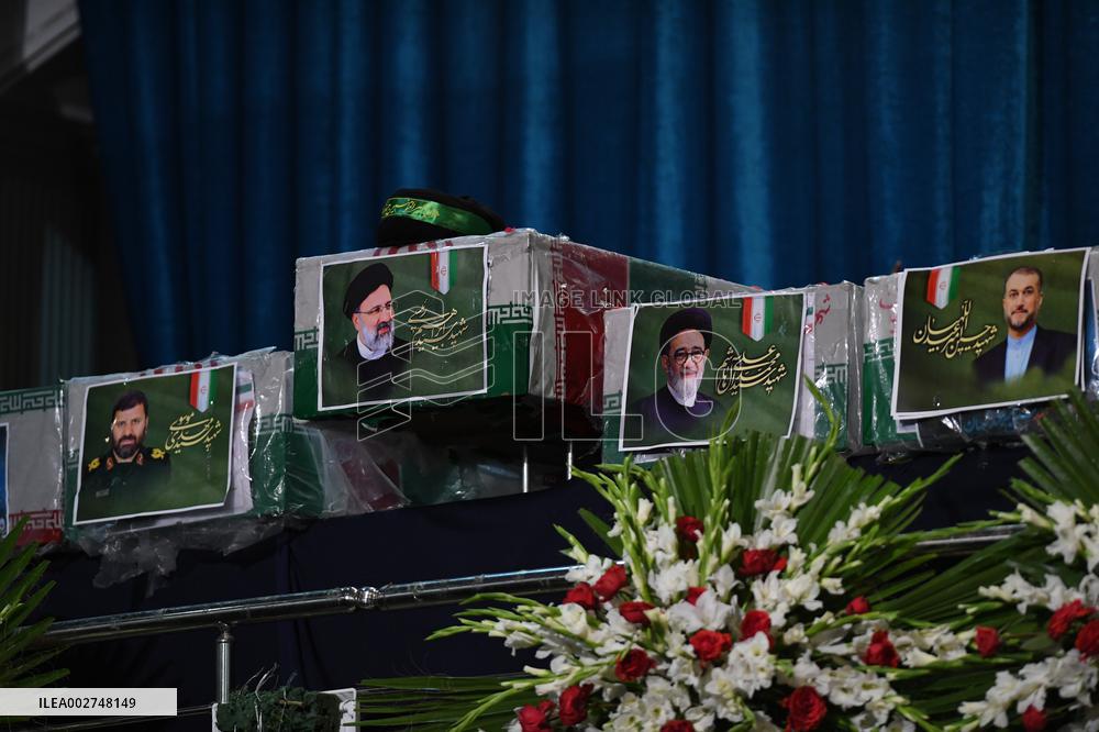 IRAN-TEHRAN-RAISI-FAREWELL CEREMONY