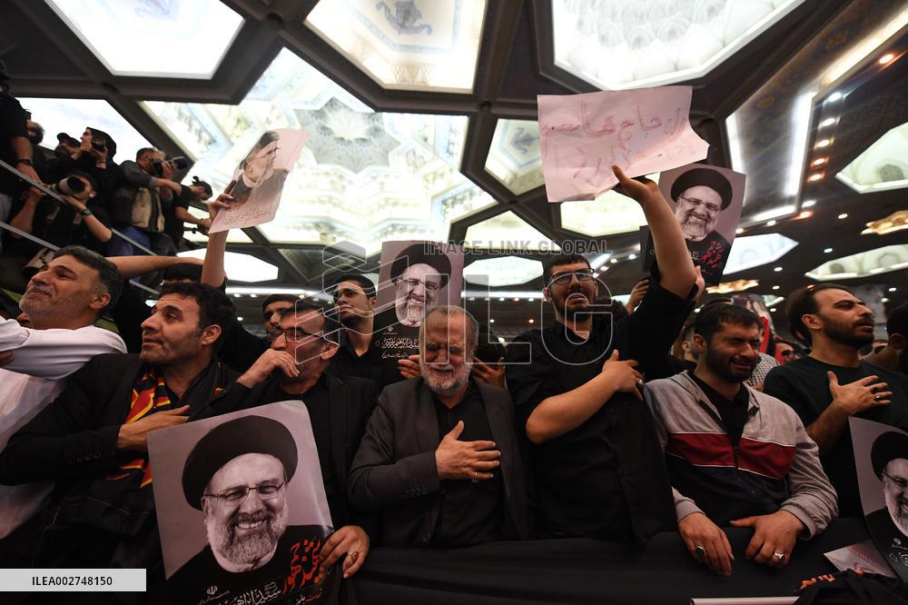 IRAN-TEHRAN-RAISI-FAREWELL CEREMONY