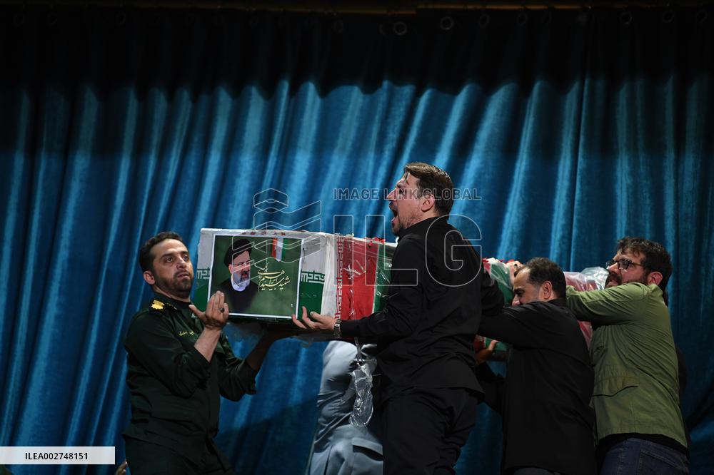 IRAN-TEHRAN-RAISI-FAREWELL CEREMONY