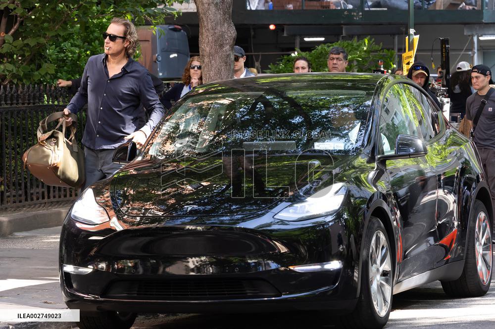 And Just Like That Film Set - NYC