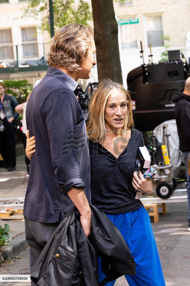 And Just Like That Film Set - NYC