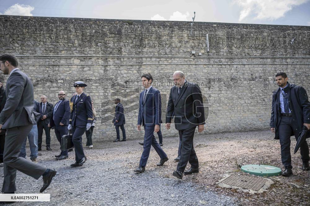 National Tribute To Prison Captain Fabrice Moello - Caen