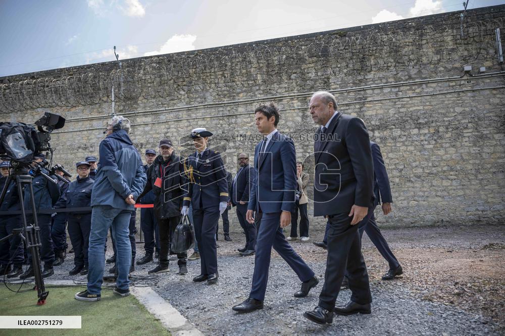 National Tribute To Prison Captain Fabrice Moello - Caen