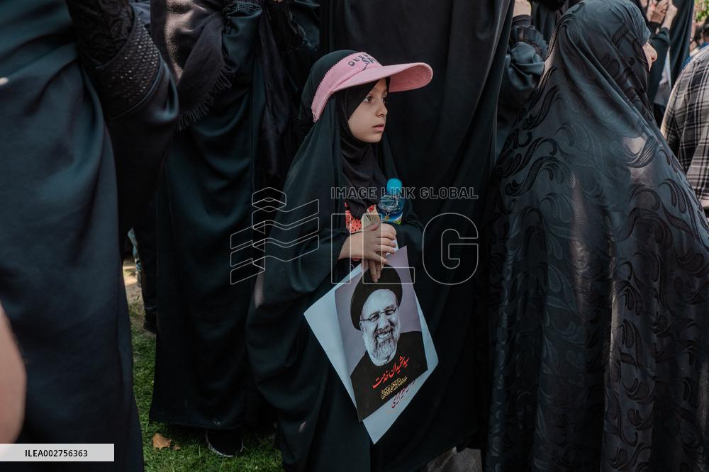 Funeral of Iranian President Ebrahim Raisi May 22