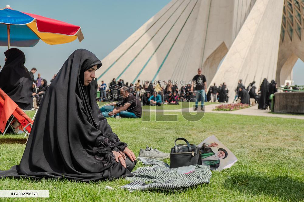 Funeral of Iranian President Ebrahim Raisi May 22