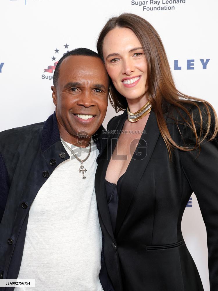Sugar Ray Leonard Foundation Charity Boxing Night - LA
