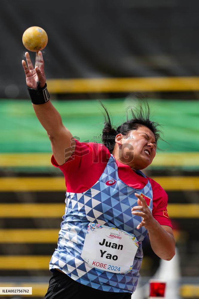 (SP)JAPAN-KOBE-PARA ATHLETICS-WORLD CHAMPIONSHIPS