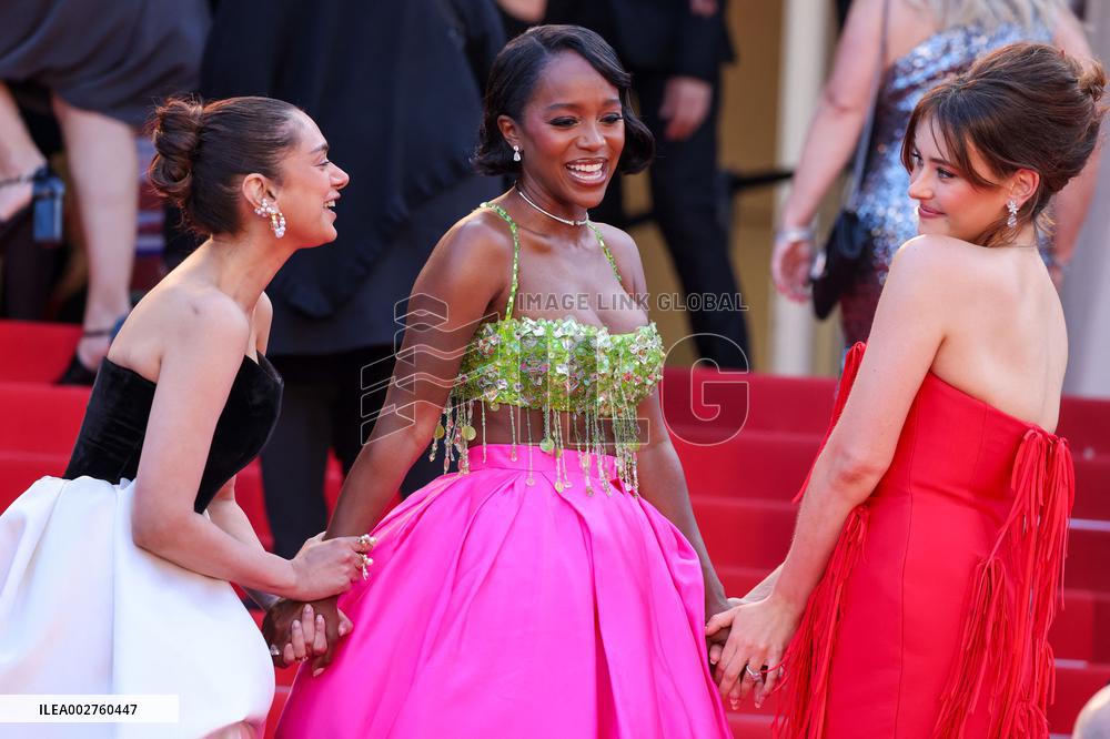 Cannes - L'Amour Ouf (Beating Hearts) Red Carpet