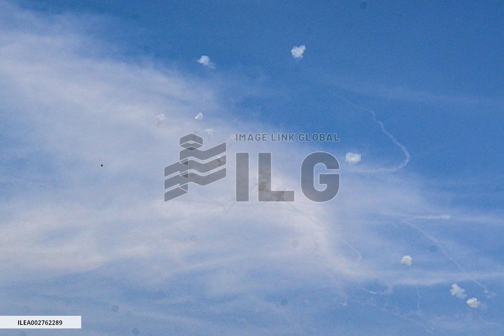 ISRAEL-HULA VALLEY-LEBANON-CONFRONTATIONS