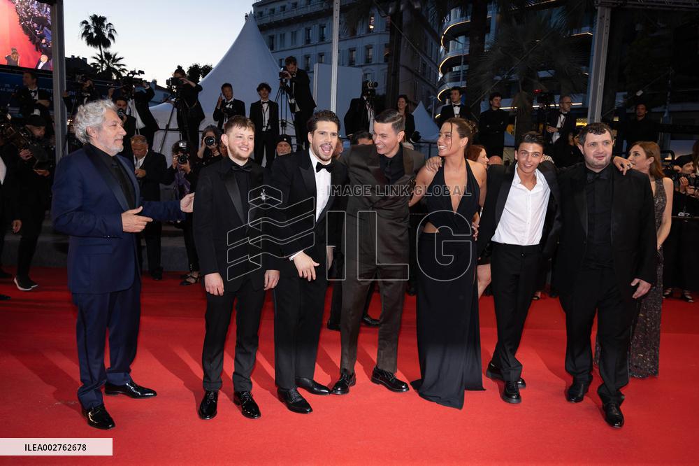 Cannes L'Amour Ouf Screening Exit DB