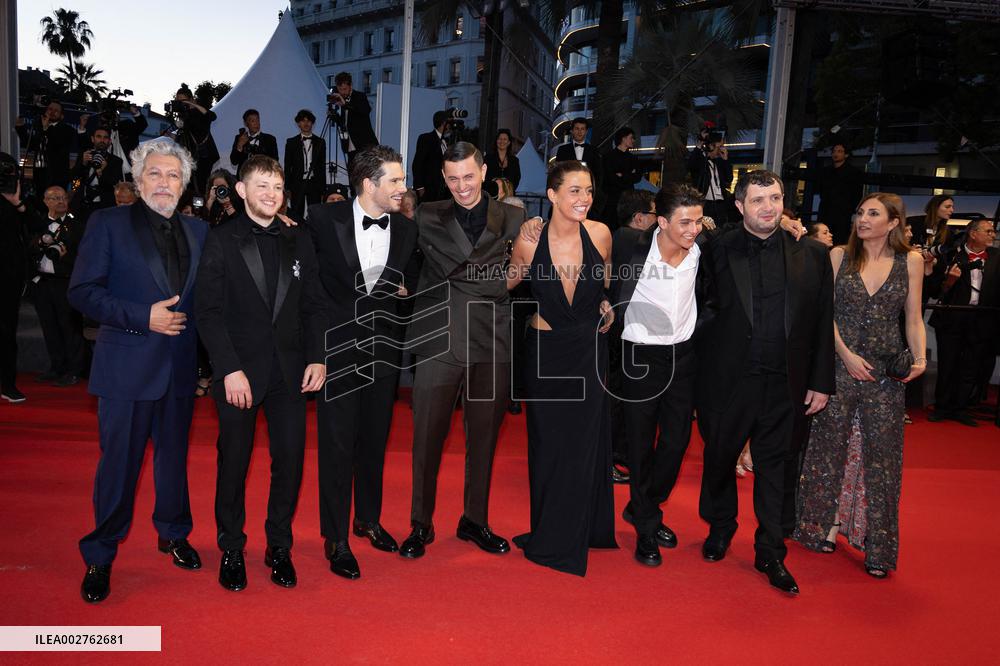 Cannes L'Amour Ouf Screening Exit DB