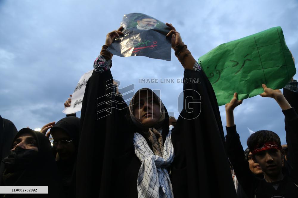 IRAN-MASHHAD-LATE PRESIDENT-RAISI-LAID TO REST