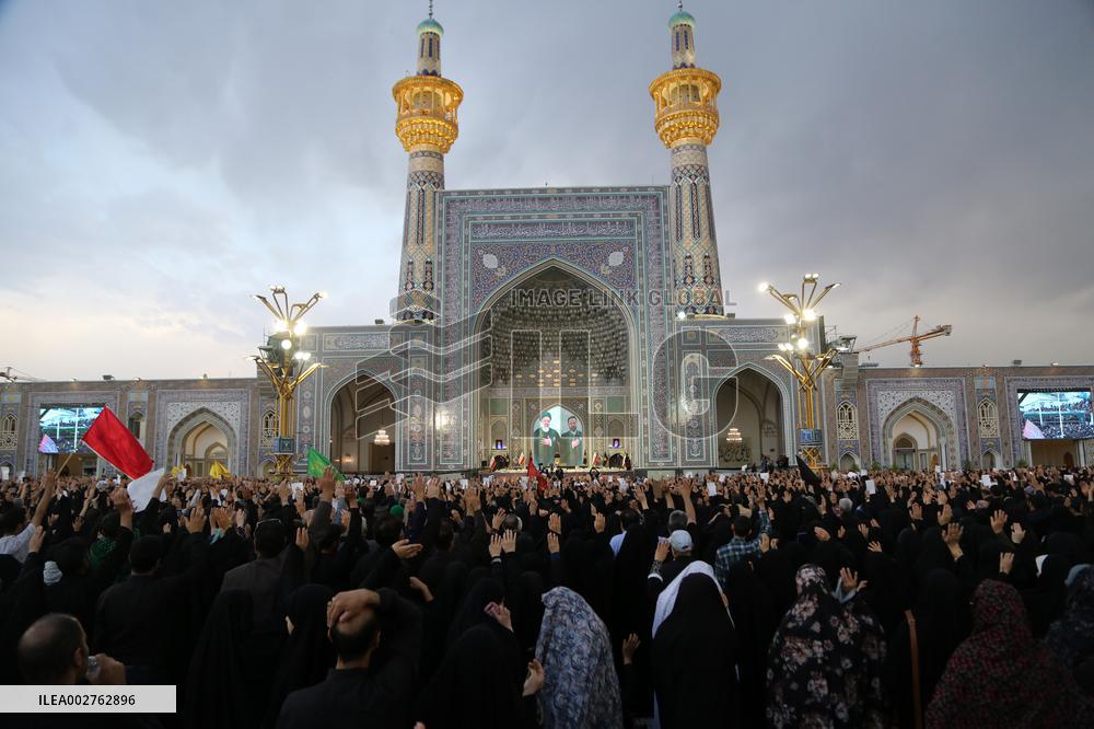 IRAN-MASHHAD-LATE PRESIDENT-RAISI-LAID TO REST