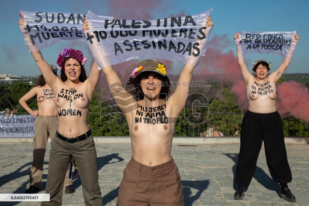 Femen Action - Madrid