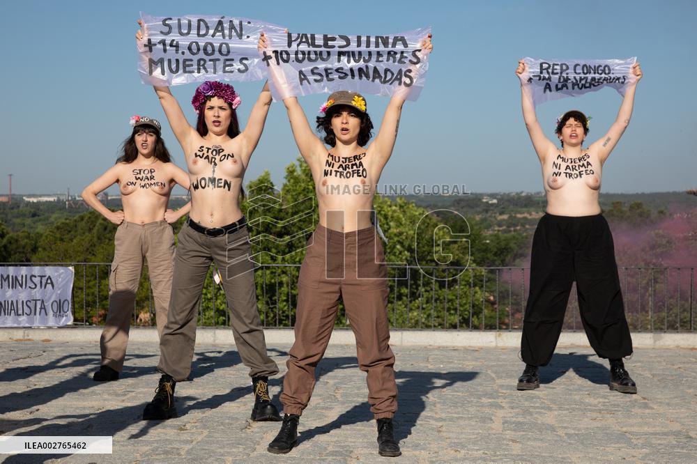 Femen Action - Madrid