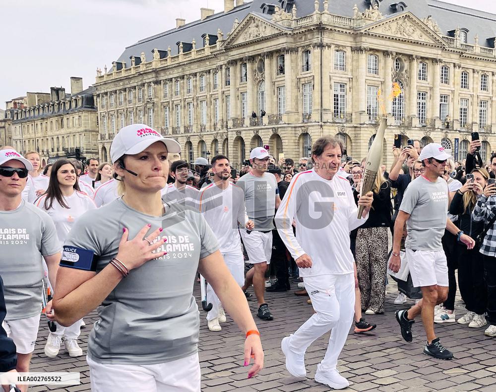 Paris Olympics: Torch relay