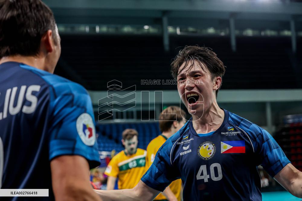 (SP)PHILIPPINES-PASIG CITY-FLOORBALL-WORLD CHAMPIONSHIP QUALIFIERS-SEMIFINALS-PHILIPPINES VS AUSTRALIA