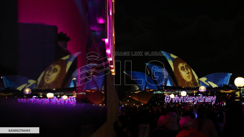 AUSTRALIA-SYDNEY-VIVID SYDNEY-LIGHT FESTIVAL