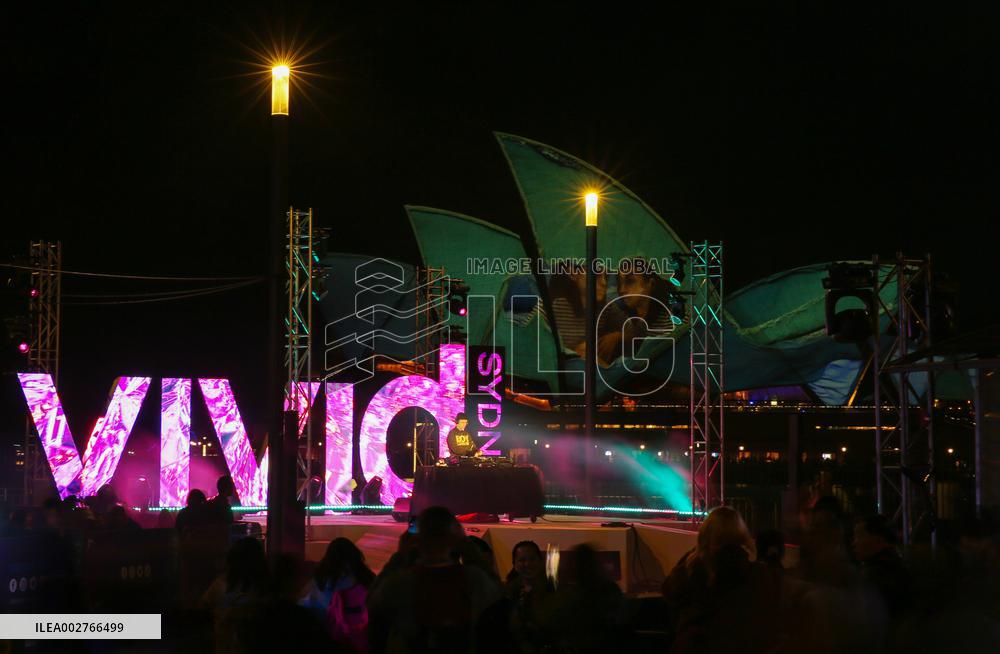 AUSTRALIA-SYDNEY-VIVID SYDNEY-LIGHT FESTIVAL