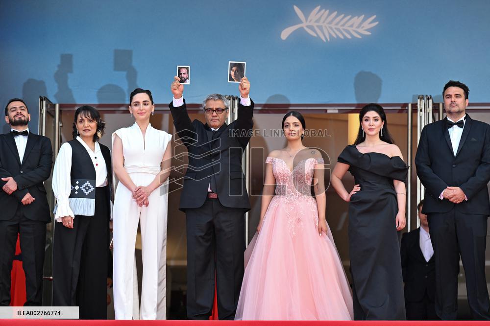 Cannes The Seed Of The Sacred Fig Red Carpet NG