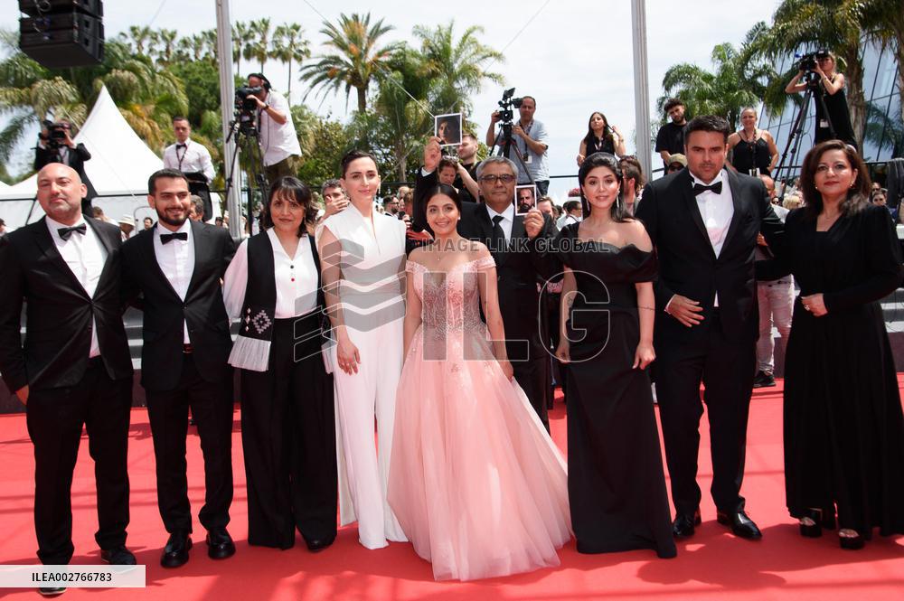 Cannes The Seed Of The Sacred Fig Red Carpet NG