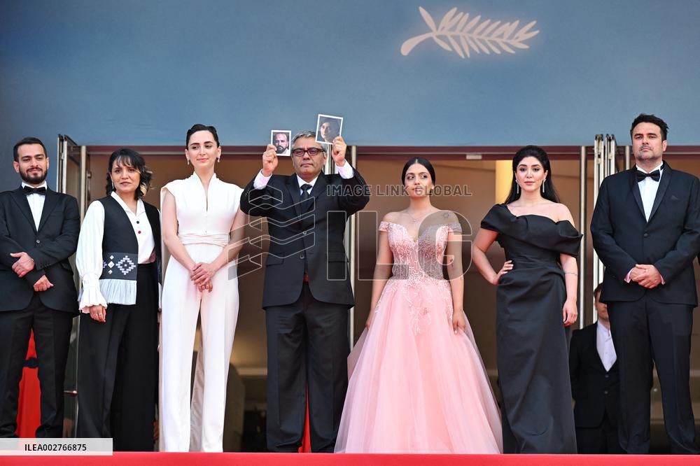 Cannes The Seed Of The Sacred Fig Red Carpet NG
