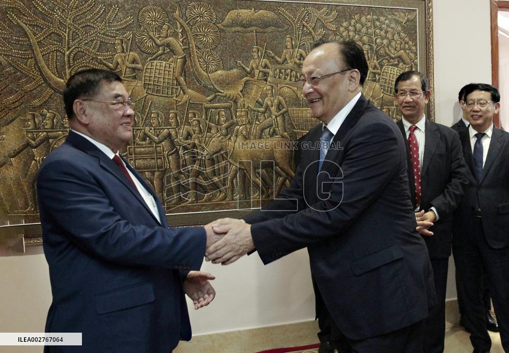 CAMBODIA-PHNOM PENH-CHINA-SHOHRAT ZAKIR-VISIT