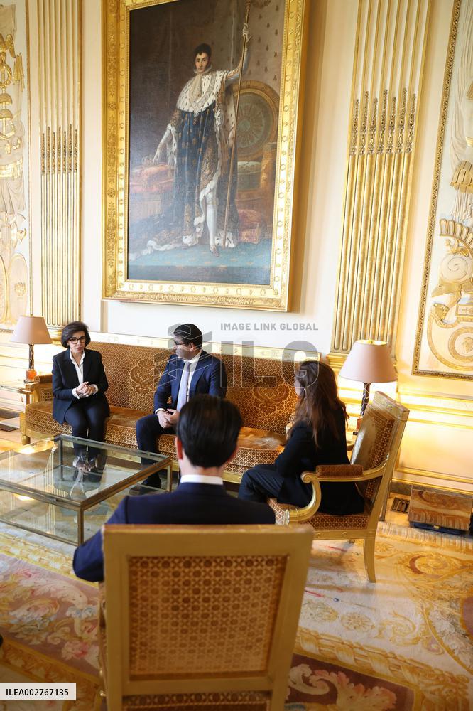 Rachida Dati Meets Her Moroccan Counterpart - Paris