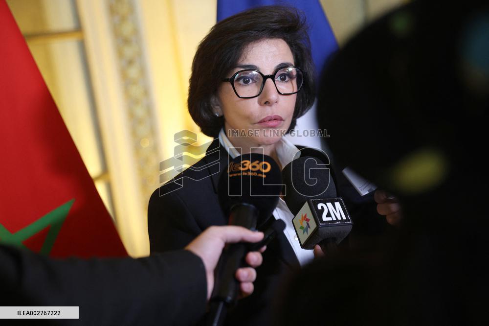 Rachida Dati Meets Her Moroccan Counterpart - Paris