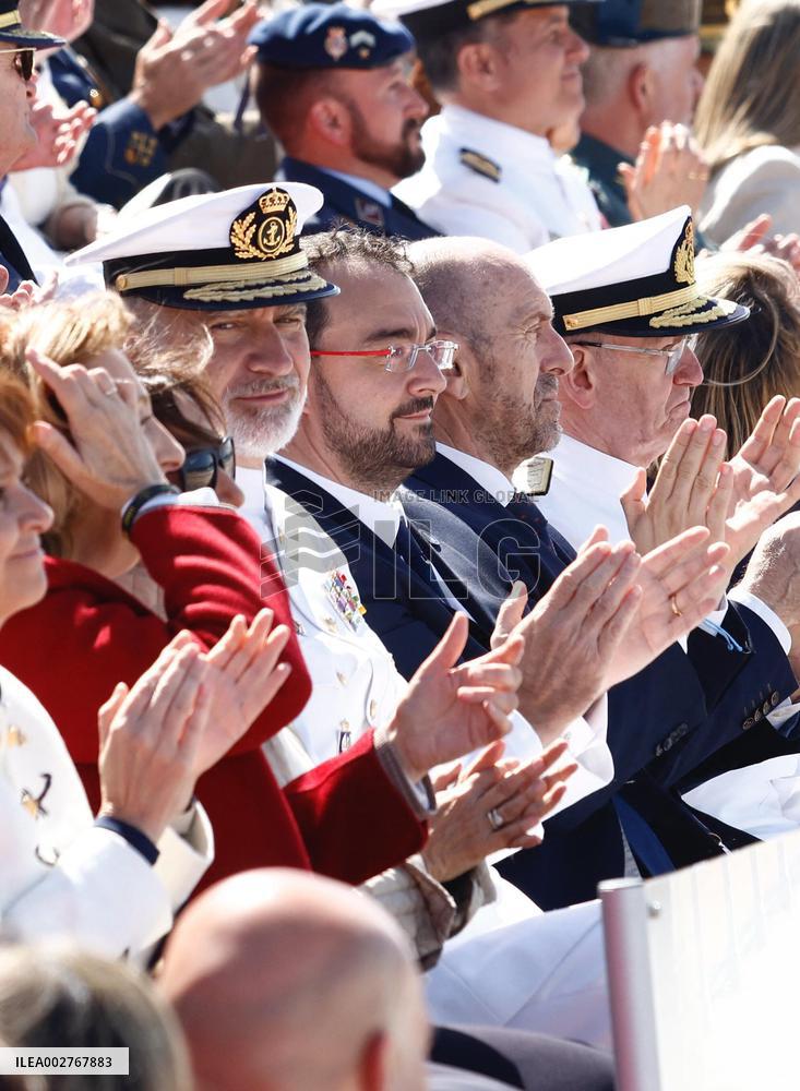 King Felipe Attends Armed Forces Day 2024 - Spain