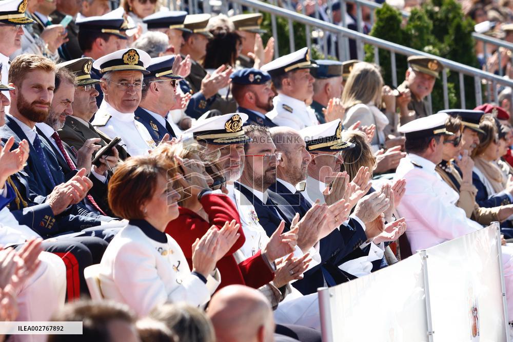 King Felipe Attends Armed Forces Day 2024 - Spain