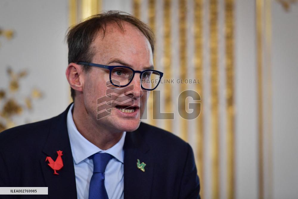 Signing ceremony for the financing of the Verkor Gigafactory in Paris FA