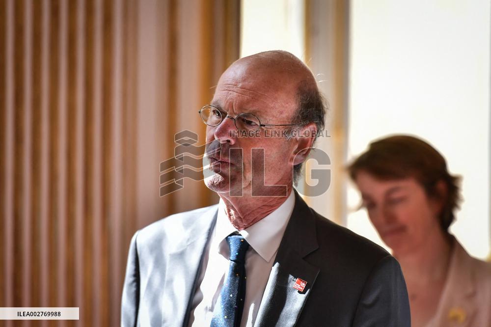 Signing ceremony for the financing of the Verkor Gigafactory in Paris FA