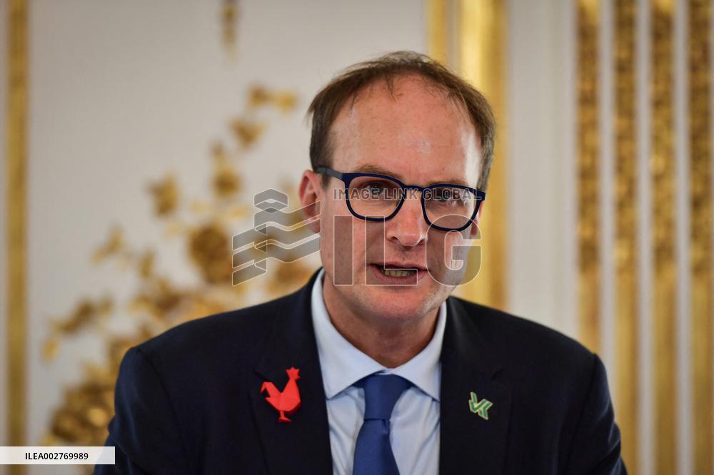 Signing ceremony for the financing of the Verkor Gigafactory in Paris FA