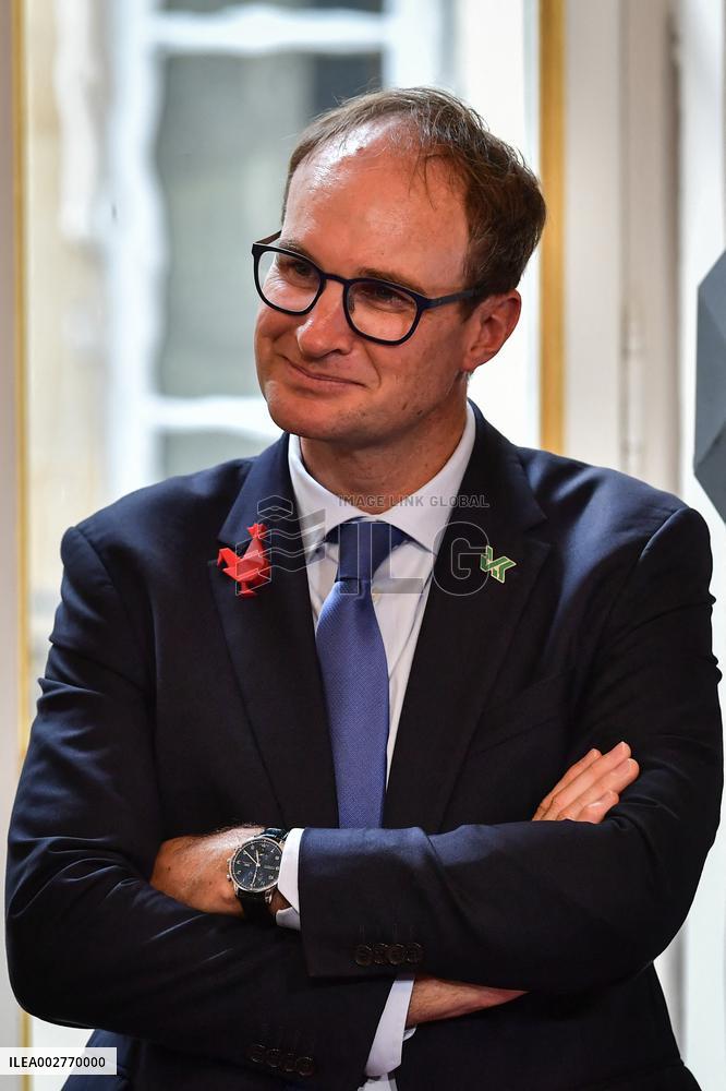 Signing ceremony for the financing of the Verkor Gigafactory in Paris FA