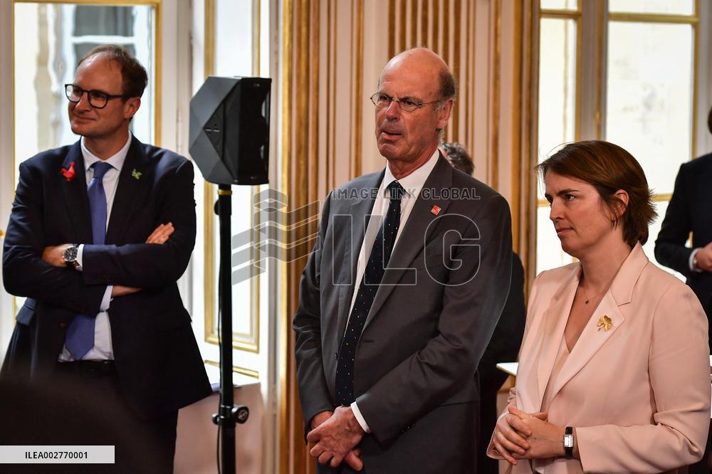 Signing ceremony for the financing of the Verkor Gigafactory in Paris FA