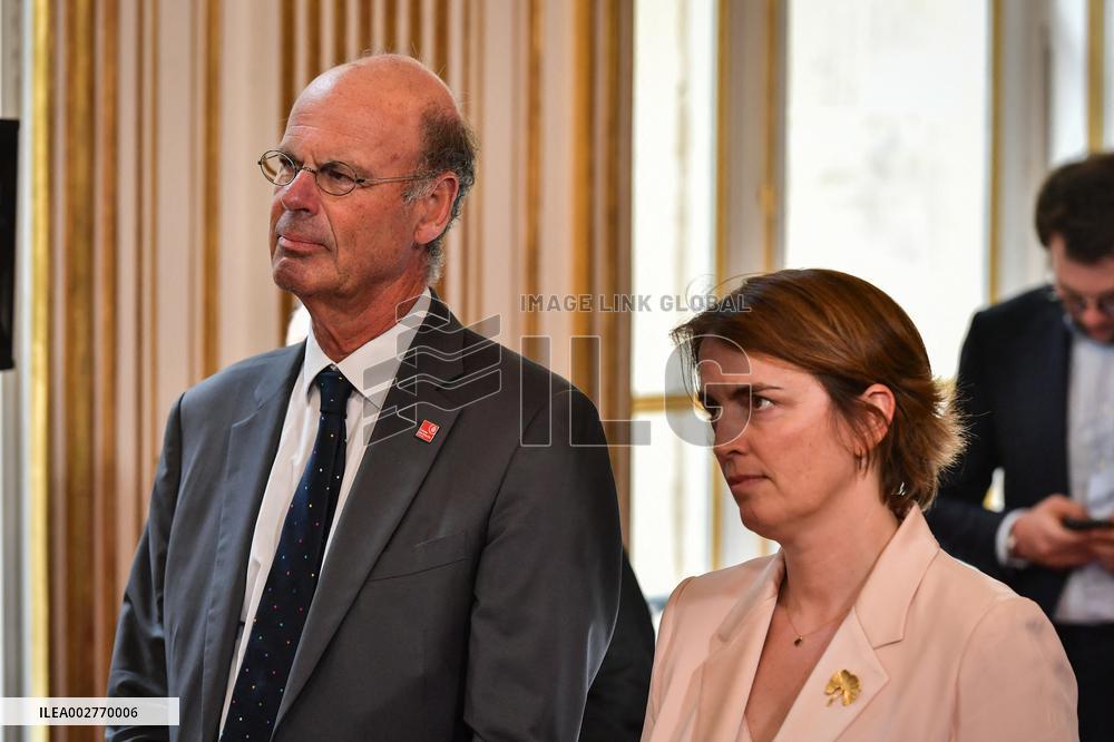 Signing ceremony for the financing of the Verkor Gigafactory in Paris FA