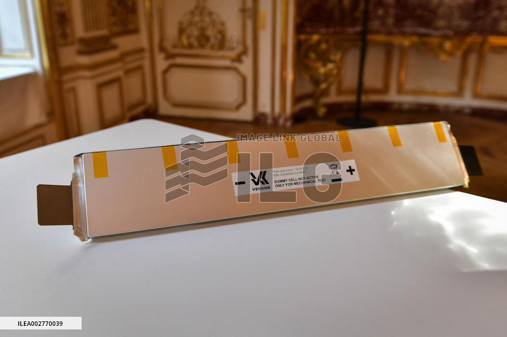 Signing ceremony for the financing of the Verkor Gigafactory in Paris FA