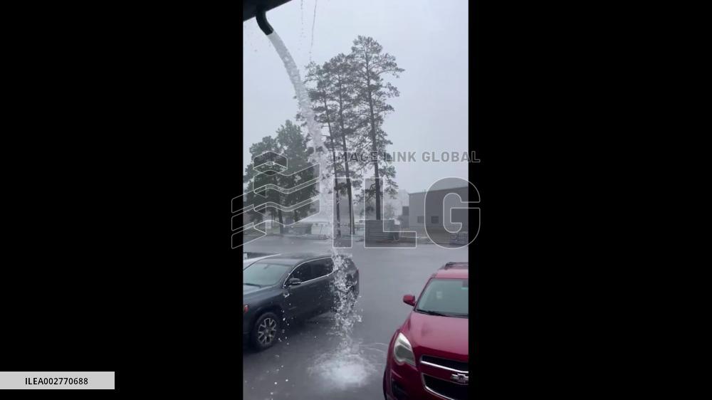 US: Severe Thunderstorms Bring Heavy Rains To Arkansas