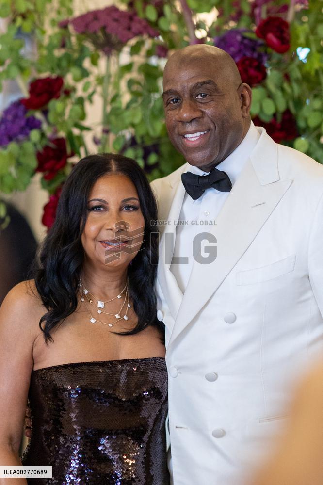 Cannes - Magic Johnson At The Carlton