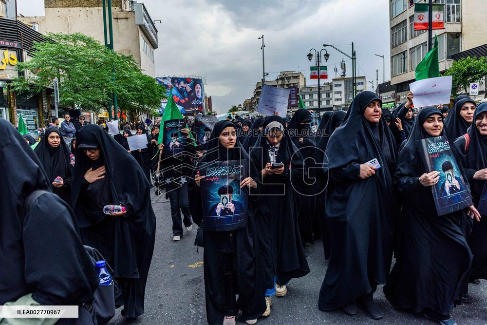 Funeral Of Iranian President Raisi - Tehran